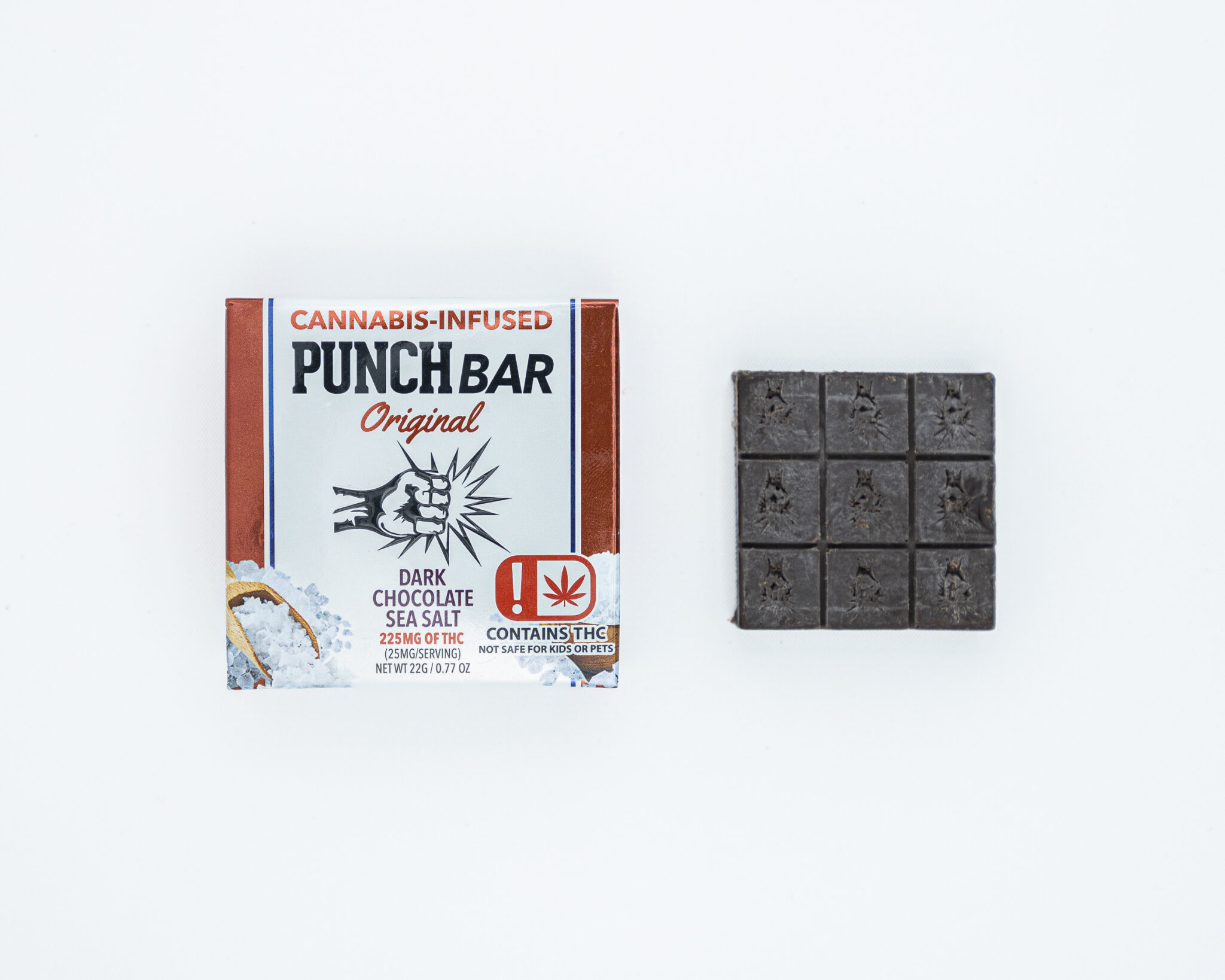 PUNCH-BAR-–-CHOCOLATE-BARS-–-225MG-DARK-CHOCOLATE-SEA-SALT-X-1