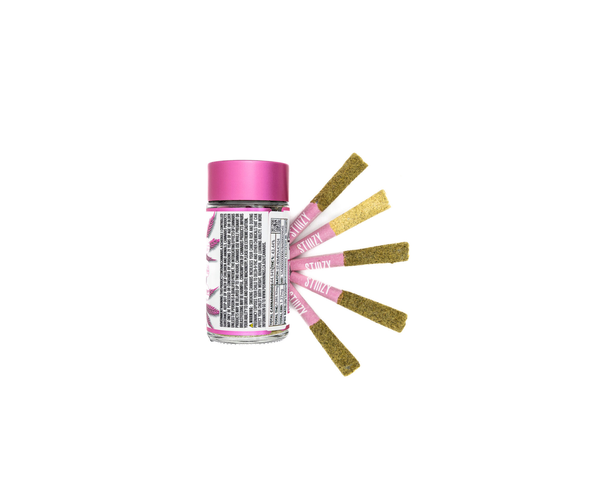 STIIIZY-40S-PREROLLS-INFUSED-PREROLL-JOINTS-COATED-W -KIEF-INFUSED-W LIVE-RESIN-5-PER-PACK-PINK-ACAI-HYBRID3G2A6377