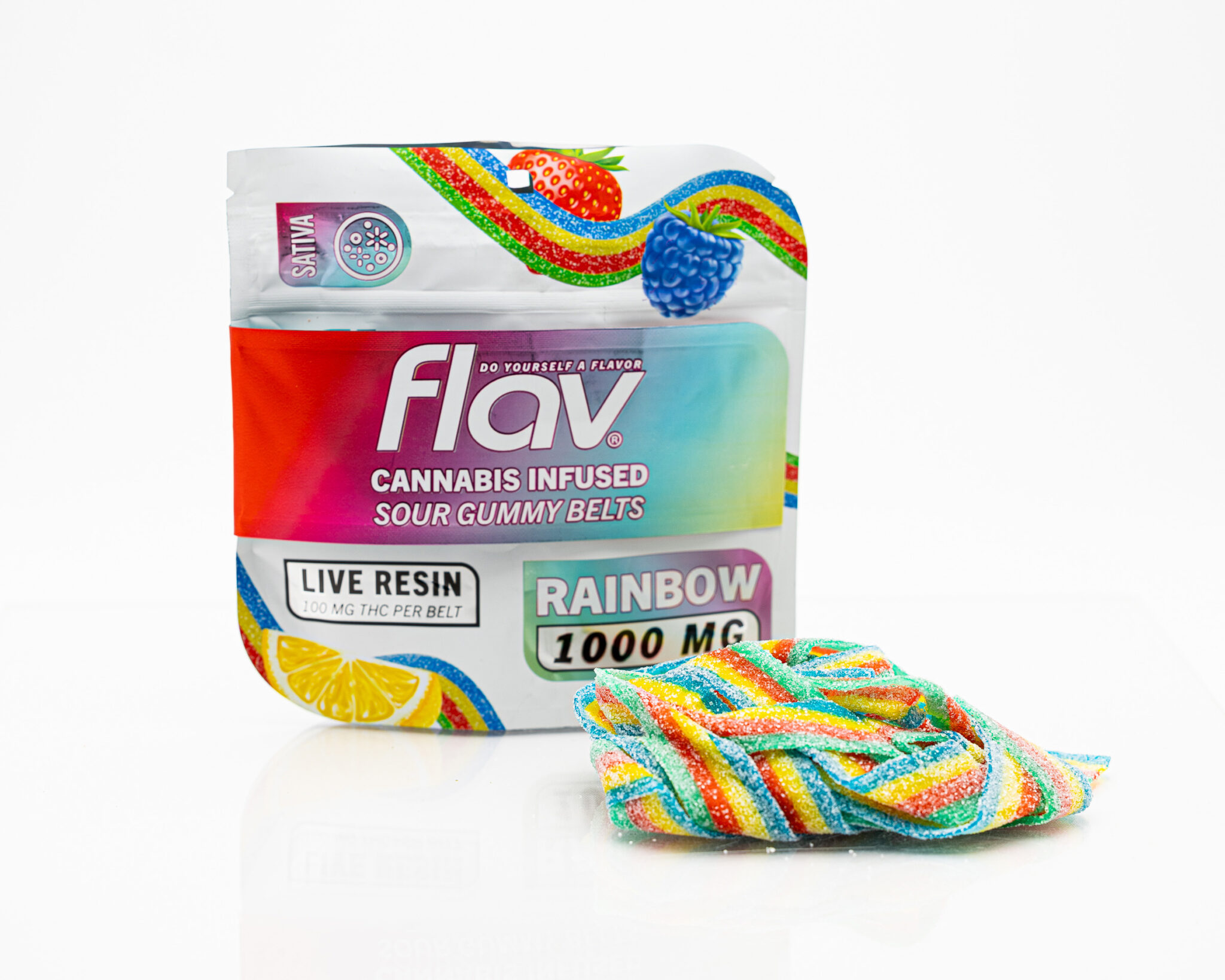 FLAV-CANNABIS-INFUSED-SOUR-GUMMY-BELT-1000MG-RAINBOWX-2
