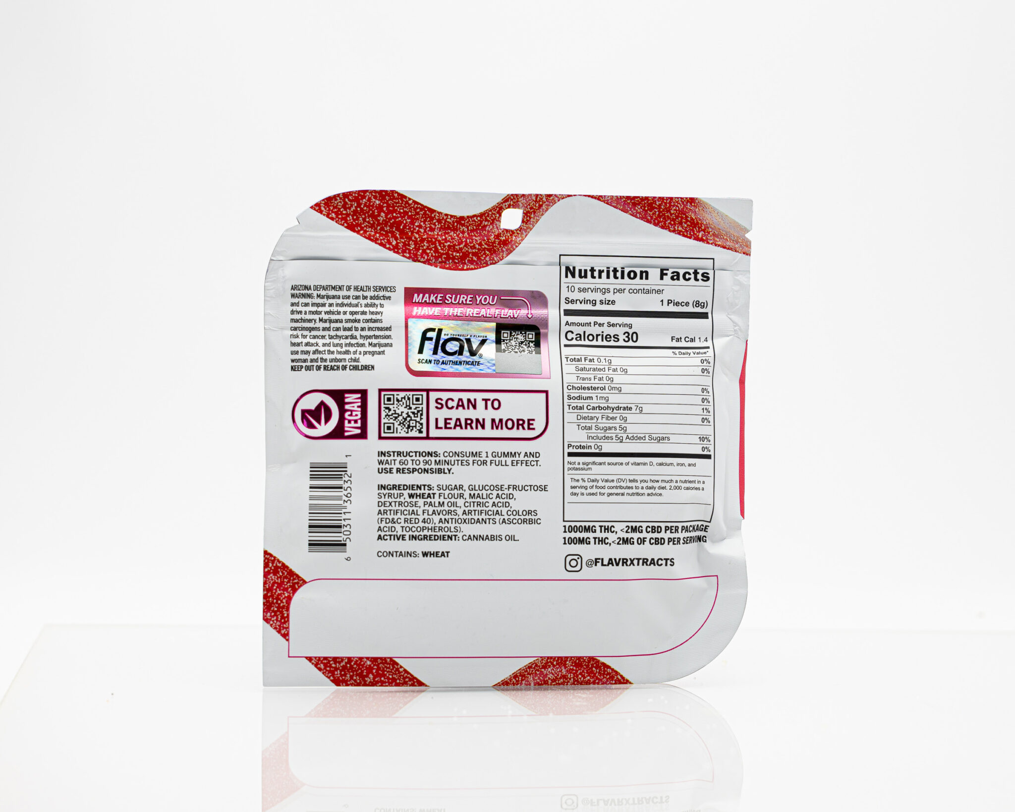 FLAV-CANNABIS-INFUSED-SOUR-GUMMY-BELT-1000MG-RASPBERRY-CREMEX-7