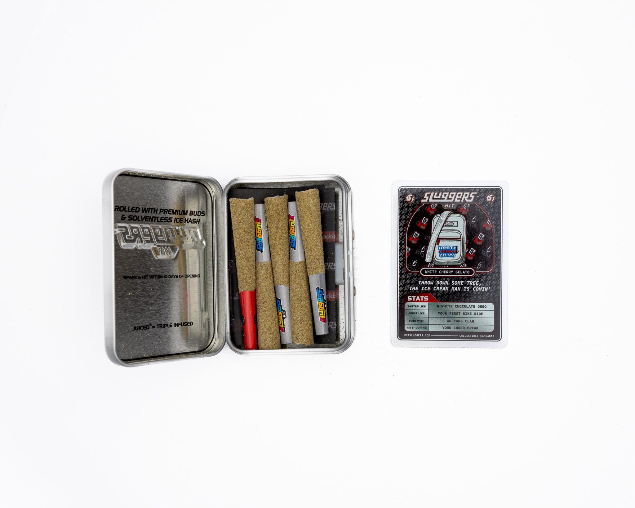 SLUGGERS-HIT-PREROLLS-INFUSED-PREROLLS-JUICED-W-DIAMONDS-HASH-5-PER-PACWHITE-CHERRY-GELATOSLUGGERS-HIT-PREROLLS-INFUSED-PREROLLS-JUICED-W-DIAMONDS-HASH-5-PER-PACSLUGGER-HIT-INFUSED-5-JOINT-4