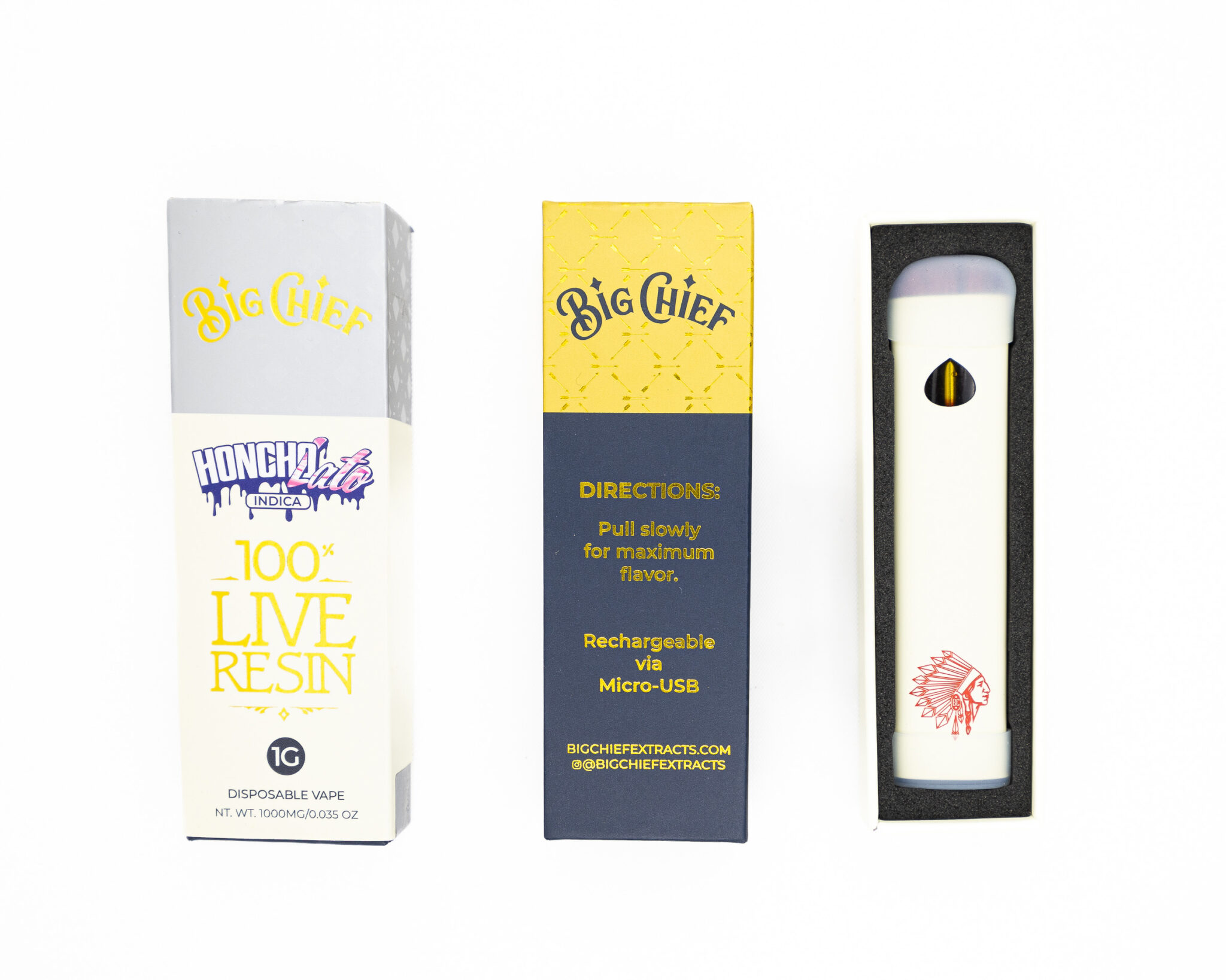 BIG CHIEF – DISPOSABLE RECHARGABLE VAPE CARTS – 100% LIVE RESIN – 1GM HONCHO LATOX-10 BIG-CHIEF-–-DISPOSABLE-RECHARGABLE-VAPE-CARTS-–-100-LIVE-RESIN-–-1GM-HONCHO-LATOX-10