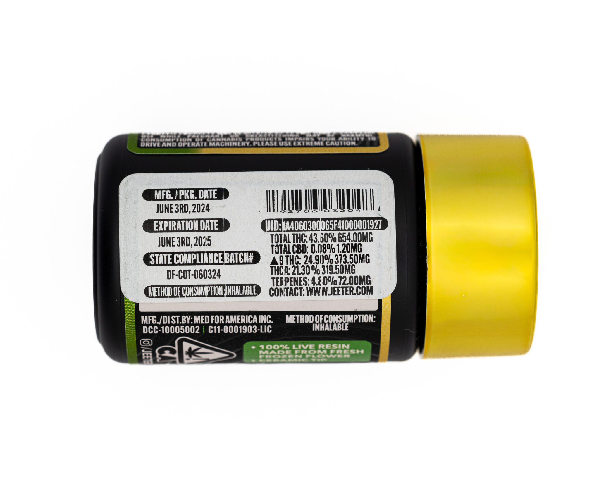 JEETER-CANNON-–-PREROLLS-INFUSED-PREROLLS-W LIVE-RESIN-1.5GM-0.5GM-PER-PREROLL-3-PREROLLS-PER-PACK-CHERRY-ON-THE-TOP-HYBRID3G2A2374-Edit