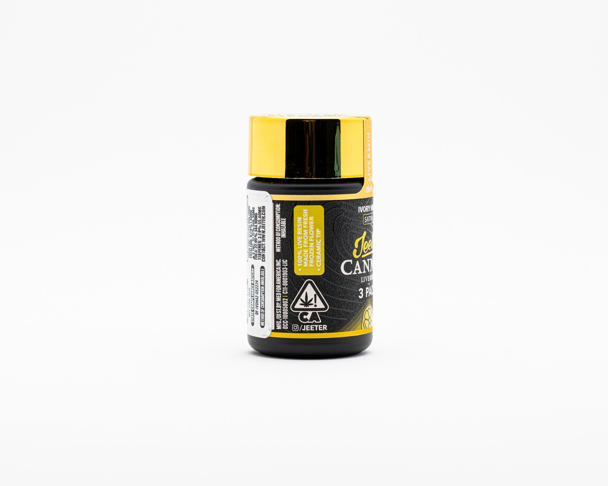 JEETER-CANNON-–-PREROLLS-INFUSED-PREROLLS-W LIVE-RESIN-1.5GM-0.5GM-PER-PREROLL-3-PREROLLS-PER-PACK-IVORY-HAZE-SATIVA3G2A2396