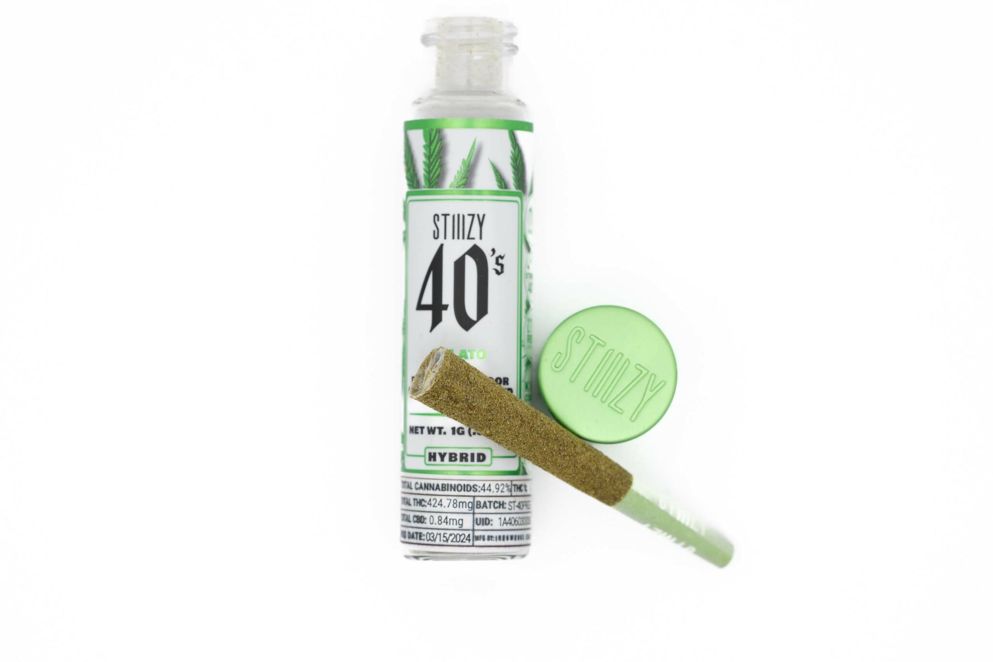 STIIIZY-40s-INFUSED-SINGLE-PRE-ROLLS-W-LIVE-RESIN-KIEF-GELATO-HYBRID-1GM-4