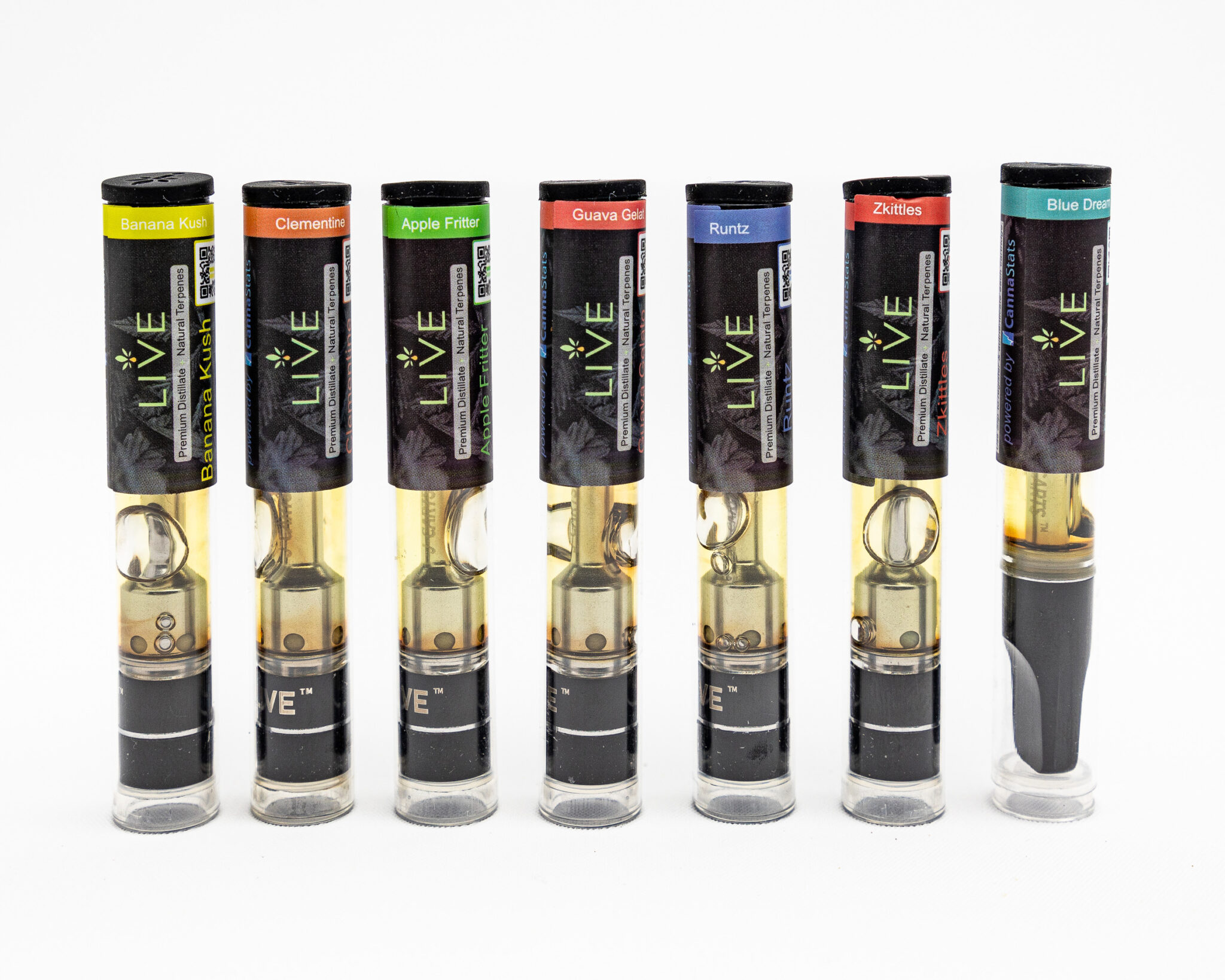 LIVE - 510 VAPE CARTS - DISTILLATE - 1G (1000MG) - Gotham Medical and Rec  Dispensary