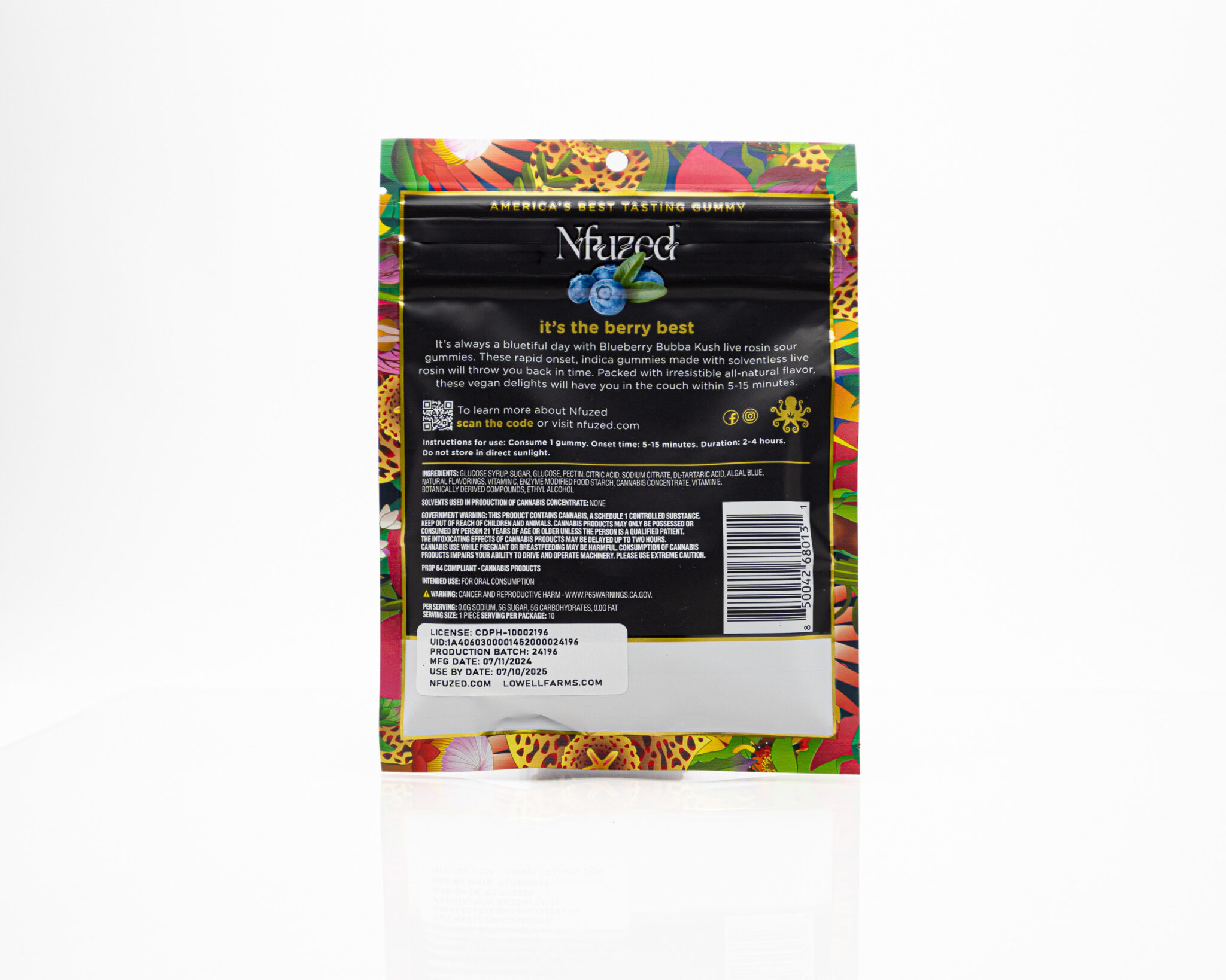 NFUZED-FAST-ACTING-SOUR-GUMMIES-INFUSED-W -LIVE-ROSIN-100MG-SOUR-LEMON-LIFTERX-2