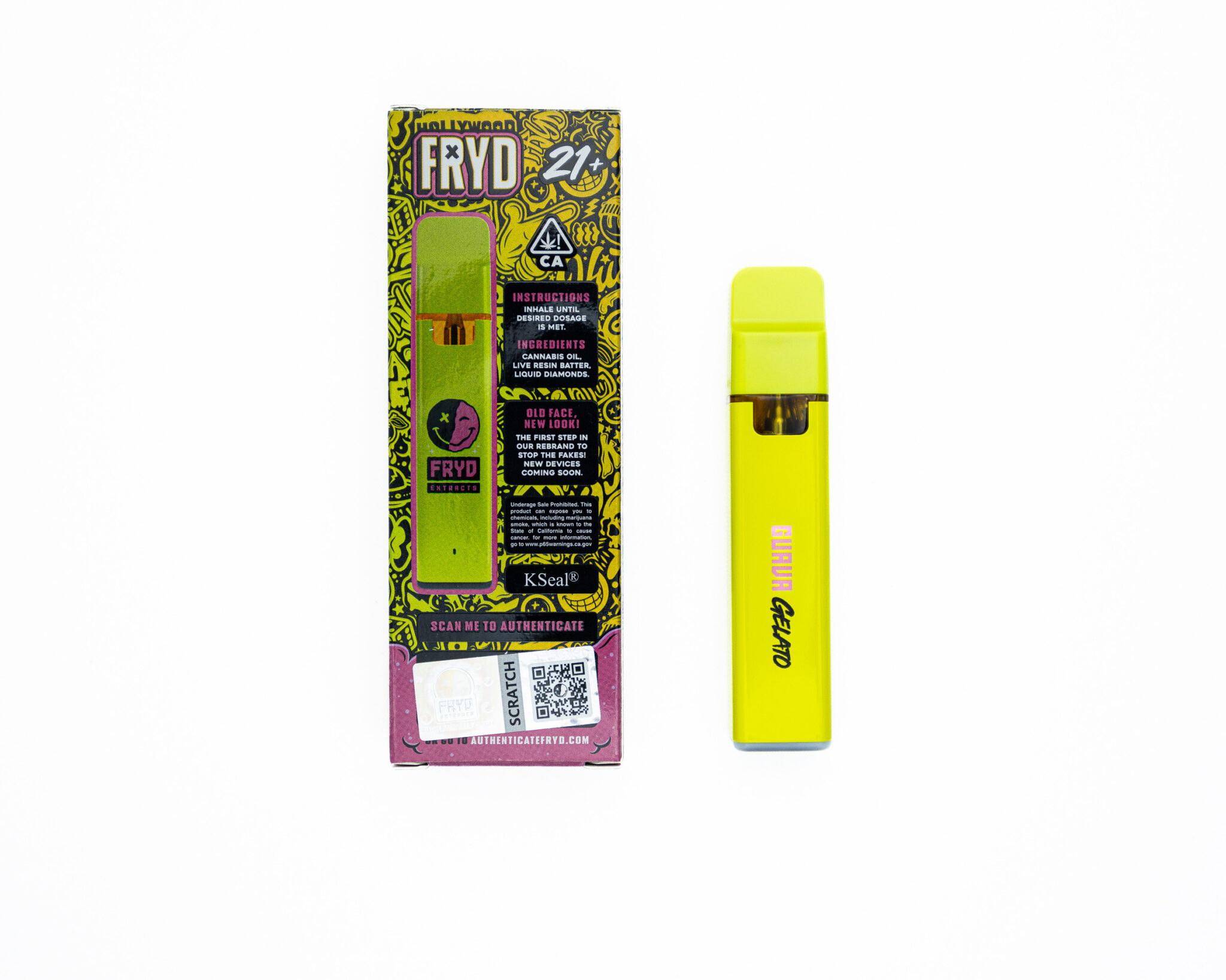 FRYD-EXTRACTS-DISPOSABLE-RECHARGEABLE-VAPE-CARTS-LIQUID-DIAMOND LIVE-RESIN-BATTER-2G-GUAVA-GELATOX-9 1