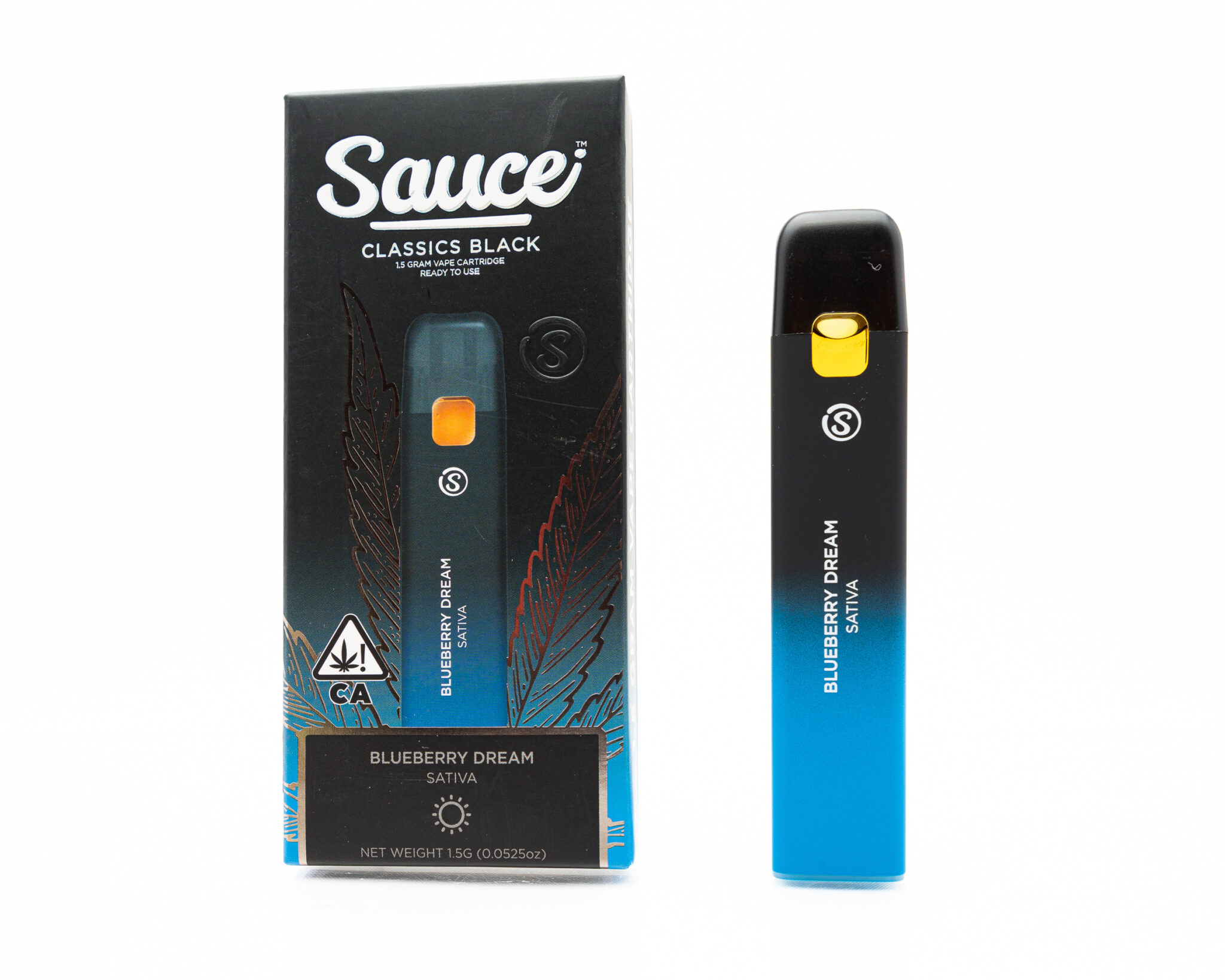 SAUCE-–-CLASSICS-BLACK-–-DISPOSABLE-RECHARGEABLE-VAPE-CART-–-1.5G-BLUEBERRY-DREAMX-3