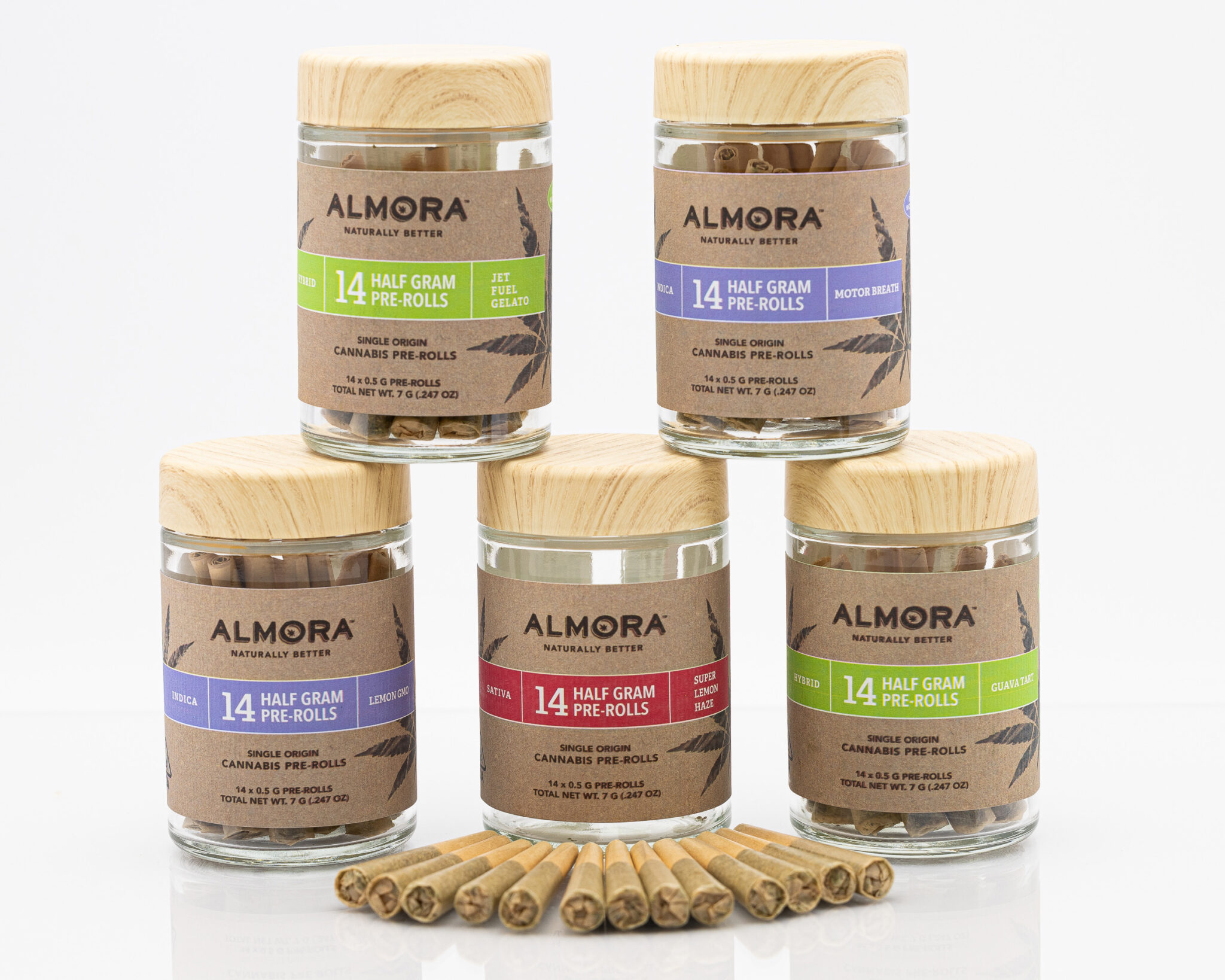 ALMORA-–-PREROLLS-–-FLOWER-ONLY-–-14-HALF-GRAM-PREROLLS-X-7
