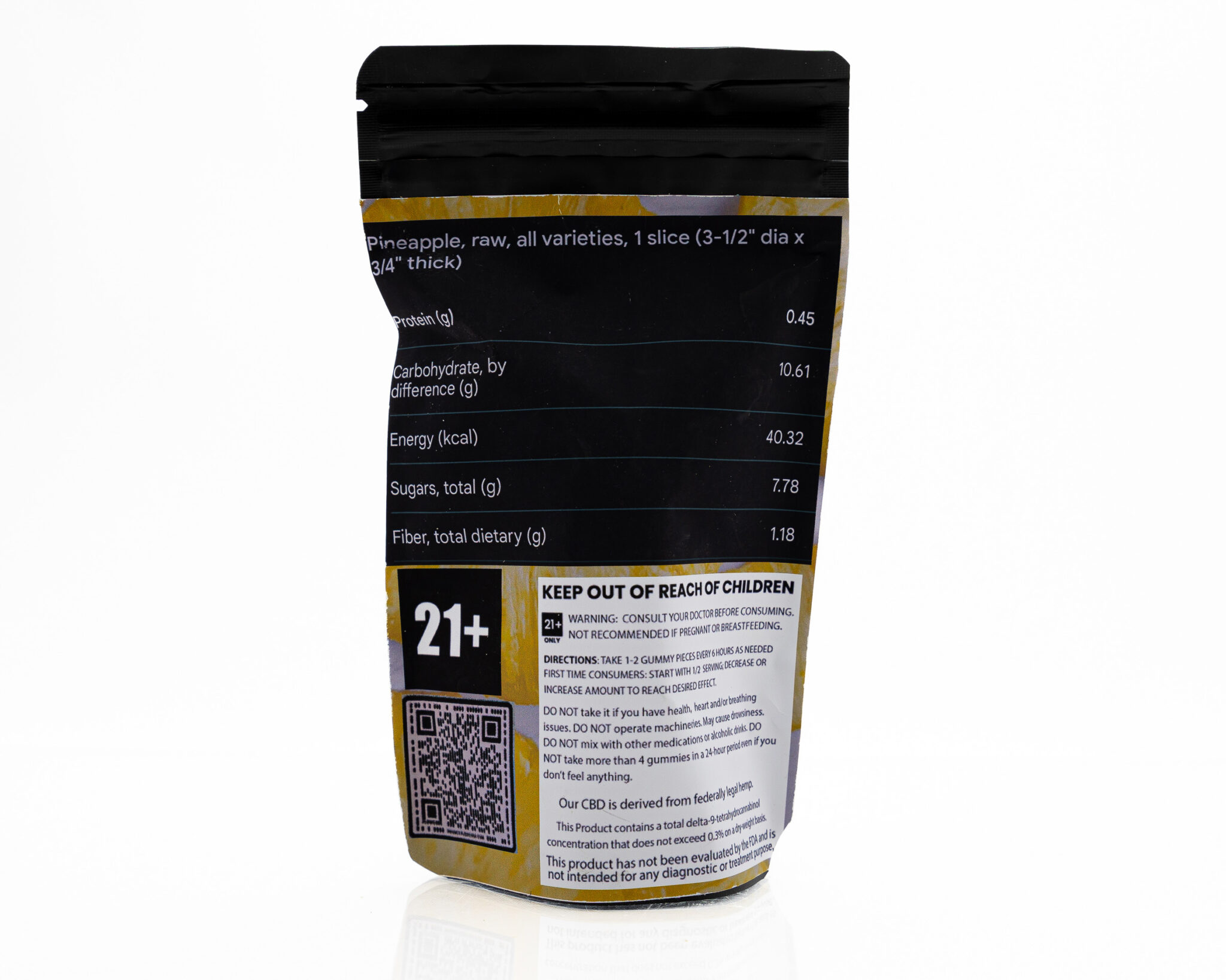 DANK-CADILLAC-–-CANNA-SWEETS-–-DRIED-INFUSED-FRUIT-–-1000MG-PINEAPLLE-SLICESX-8