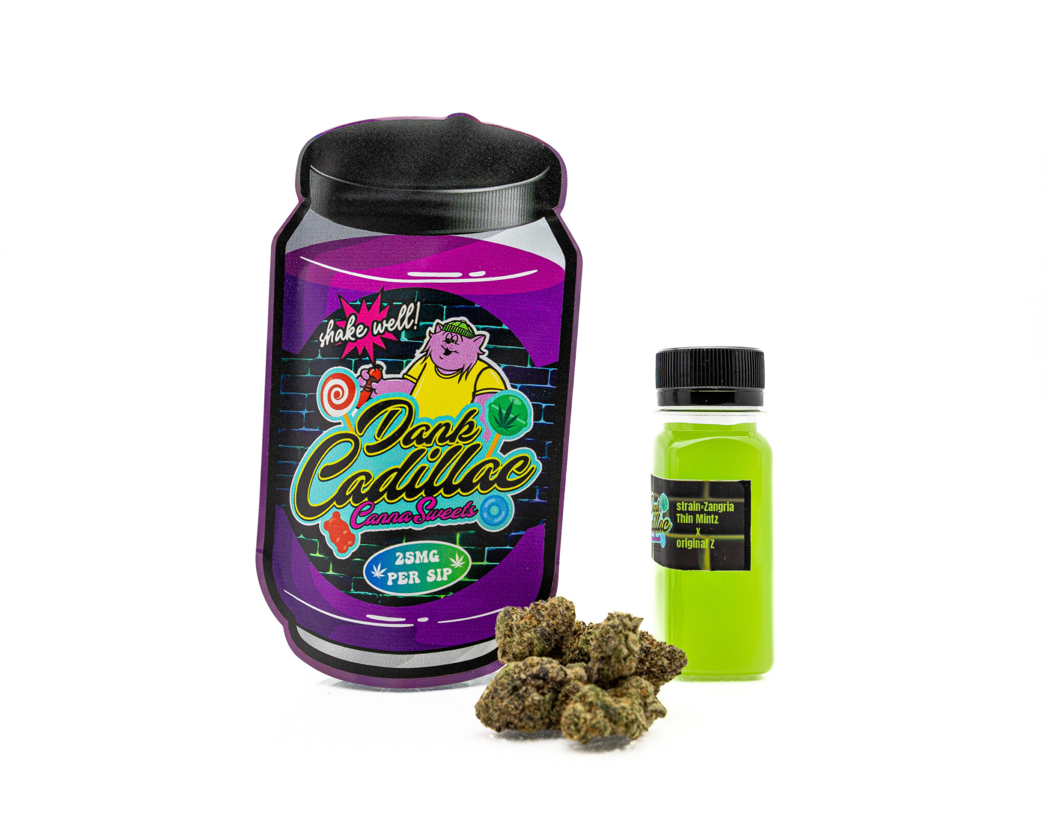 DANK-CADILLAC-–-CANNA-SWEEETS-–-BEVERAGE-FLOWER-–-25MG-SIP-3.5G-ZANGRIA-THIN-MINTZ-ORIGINAL-ZX-38