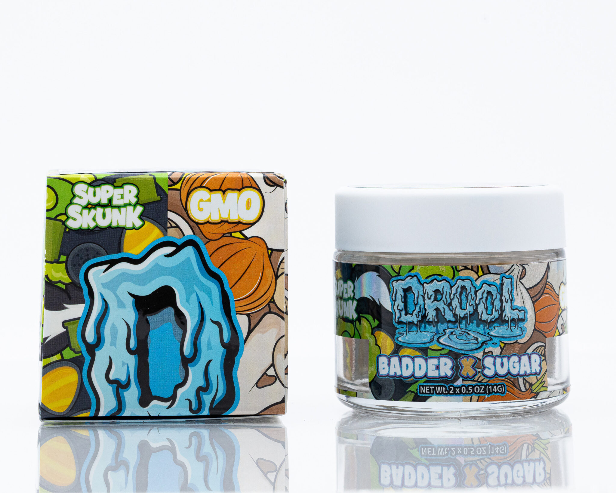 DROOL-BY-SNOOZE-–-BADDER-X-SUGAR-–-1-OZ-0.5-OZ-BADDER-–-0.5-OZ-SUGAR-SUPER-SKUNK- -GMOX-25