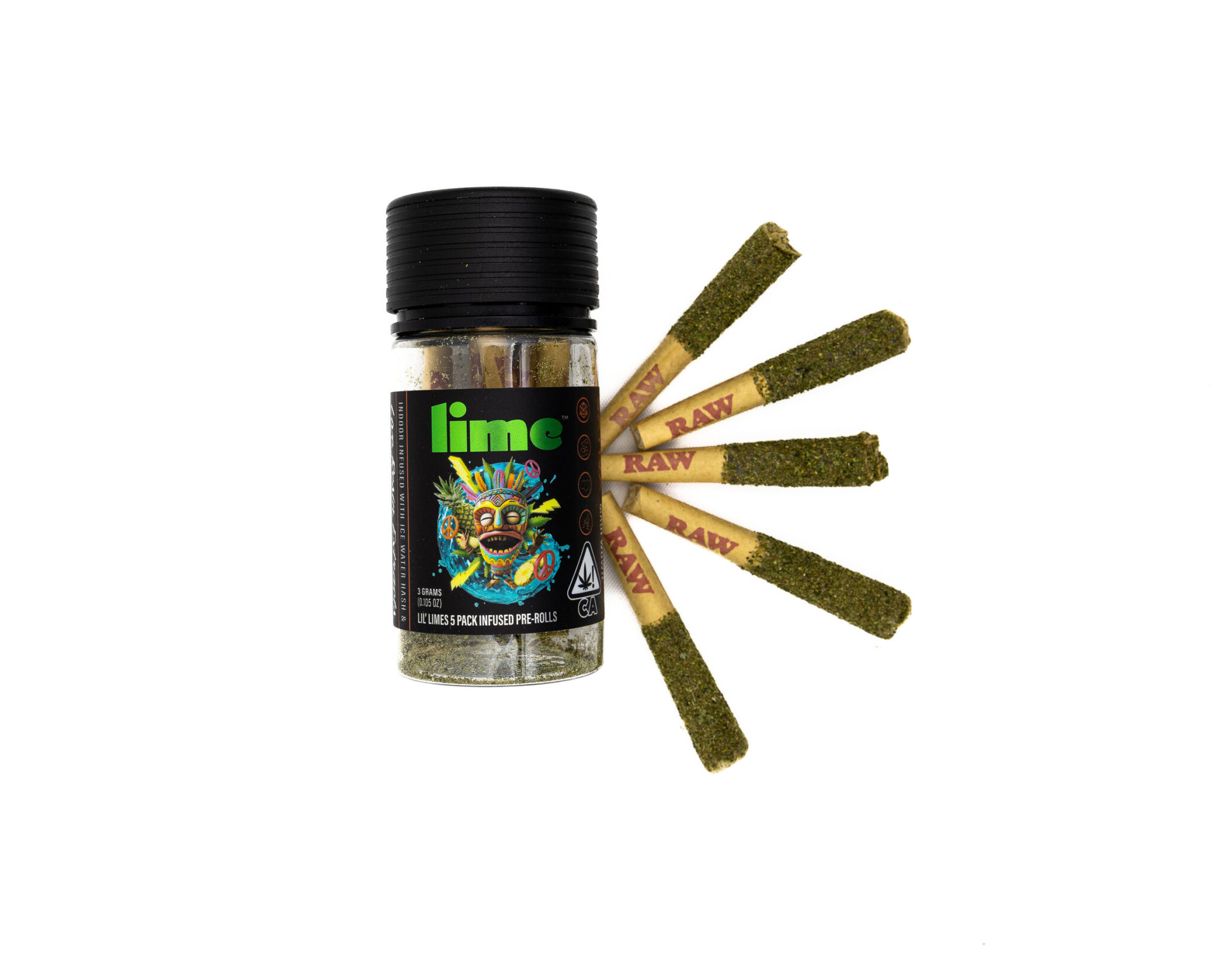 LIME 5PK PRE-ROLL MAUI WOUIIX-9 LIME-5PK-PRE-ROLL-MAUI-WOUIIX-9